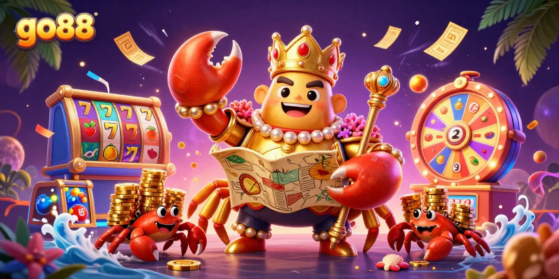 Experience thrilling gameplay at go88 with vibrant game elements swirling in an exciting casino atmosphere.
