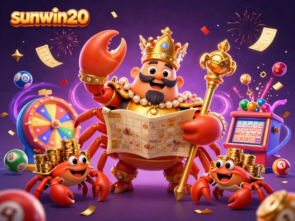 Experience excitement with sunwin20's engaging online casino atmosphere featuring vibrant characters and dynamic game elements.