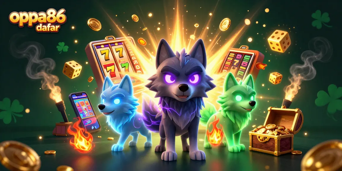 Engage with thrilling actions at oppa86 daftar with vibrant 3D casino characters and colorful game elements.