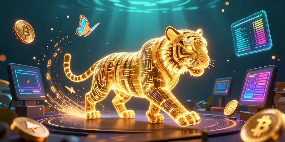 Experience the vibrant energy of XX8 in a digital casino with neon elements featuring a golden tiger.